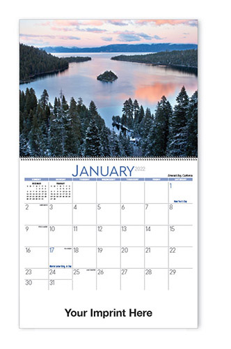 USA Scenic Calendar